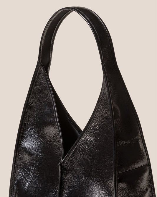 CALELLA HOBO - Leather-trimmed Shoulder Bag