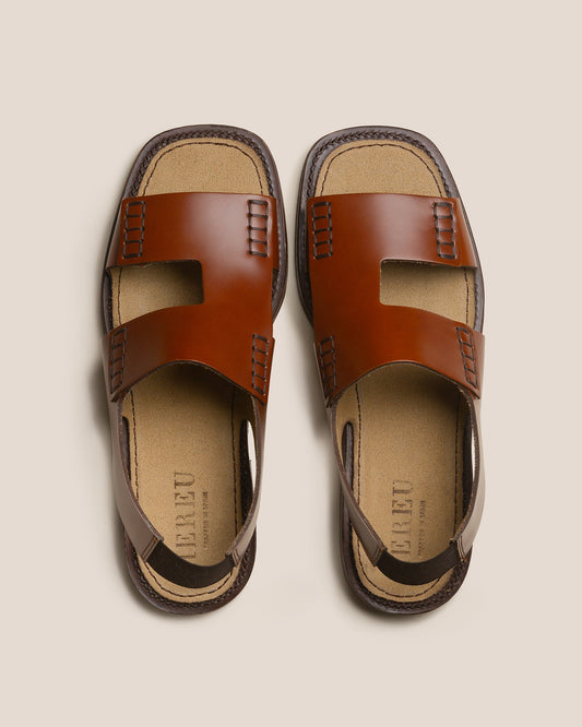 LLAUT SQUARE - Men's Slingback Loafer Sandal