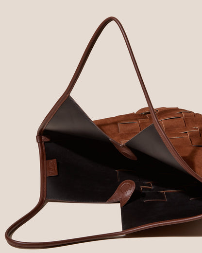 COLOMA SUEDE - Leather Tote Bag