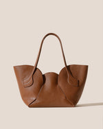 SEPAL S GRAINY - Tulip Shape Zipped Tote Bag